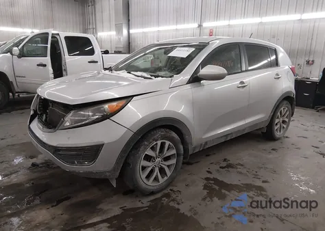 2015 Kia Sportage Lx z USA, uszkodzony, nr VIN KNDPB3AC0F7758343